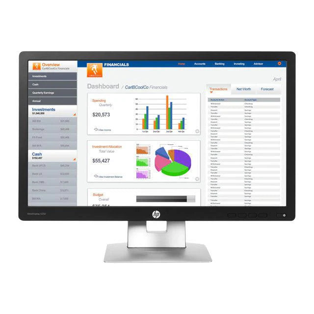 Refurbished HP EliteDisplay E232 23" Full HD LCD Monitor (Good)