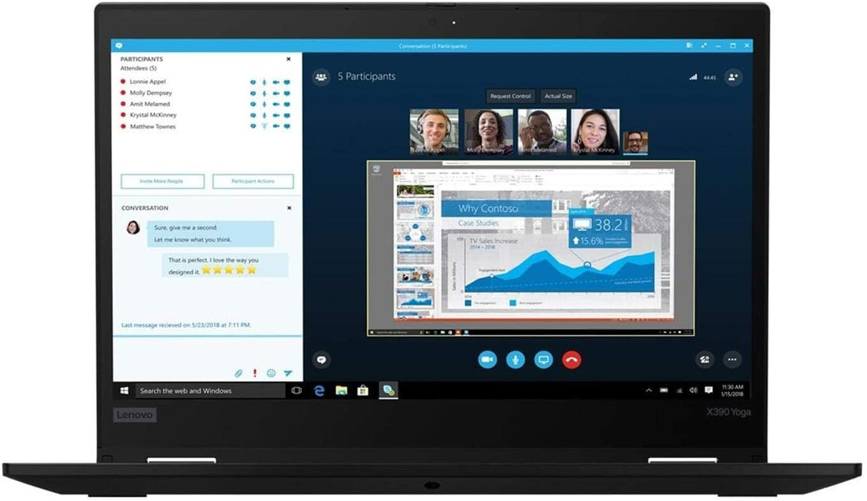 Lenovo ThinkPad X390 Yoga 13-inch (2019) - Core i7-8665U - 16GB - SSD 256 GB QWERTY - English